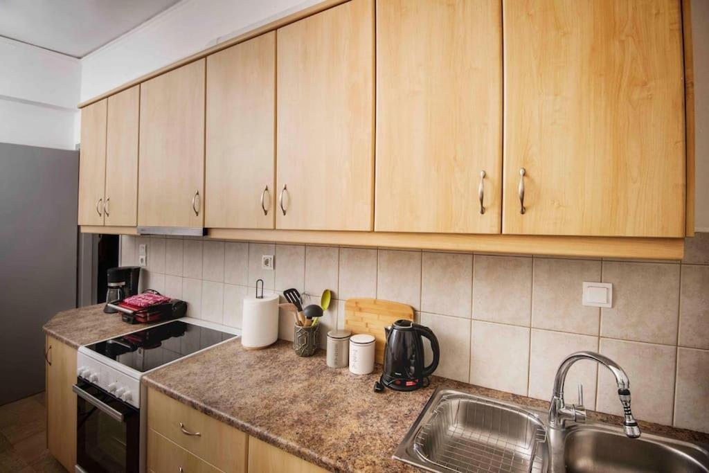 Lovely,Central, Spacious 2-Bedrooms Apartment El Pireo Exterior foto